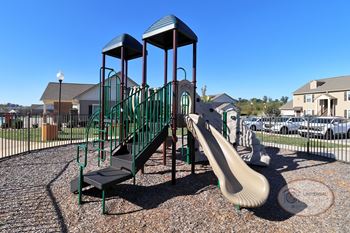 Playground with soft surface